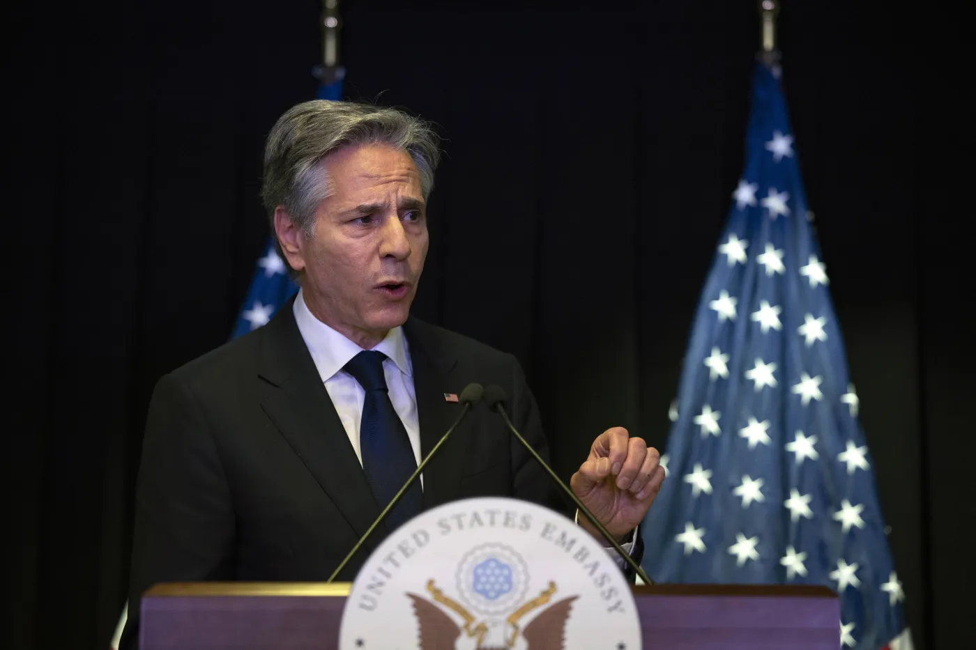 "Szkody nie do przyjęcia". Sekretarz stanu USA ostrzega przed izraelskim atakiem na Rafah