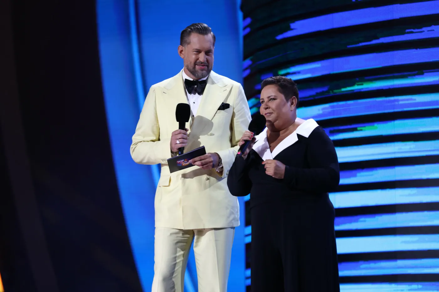 Dorota Wellman zażartowała z rodziców Marcina Prokopa. To powiedziała na scenie w Sopocie