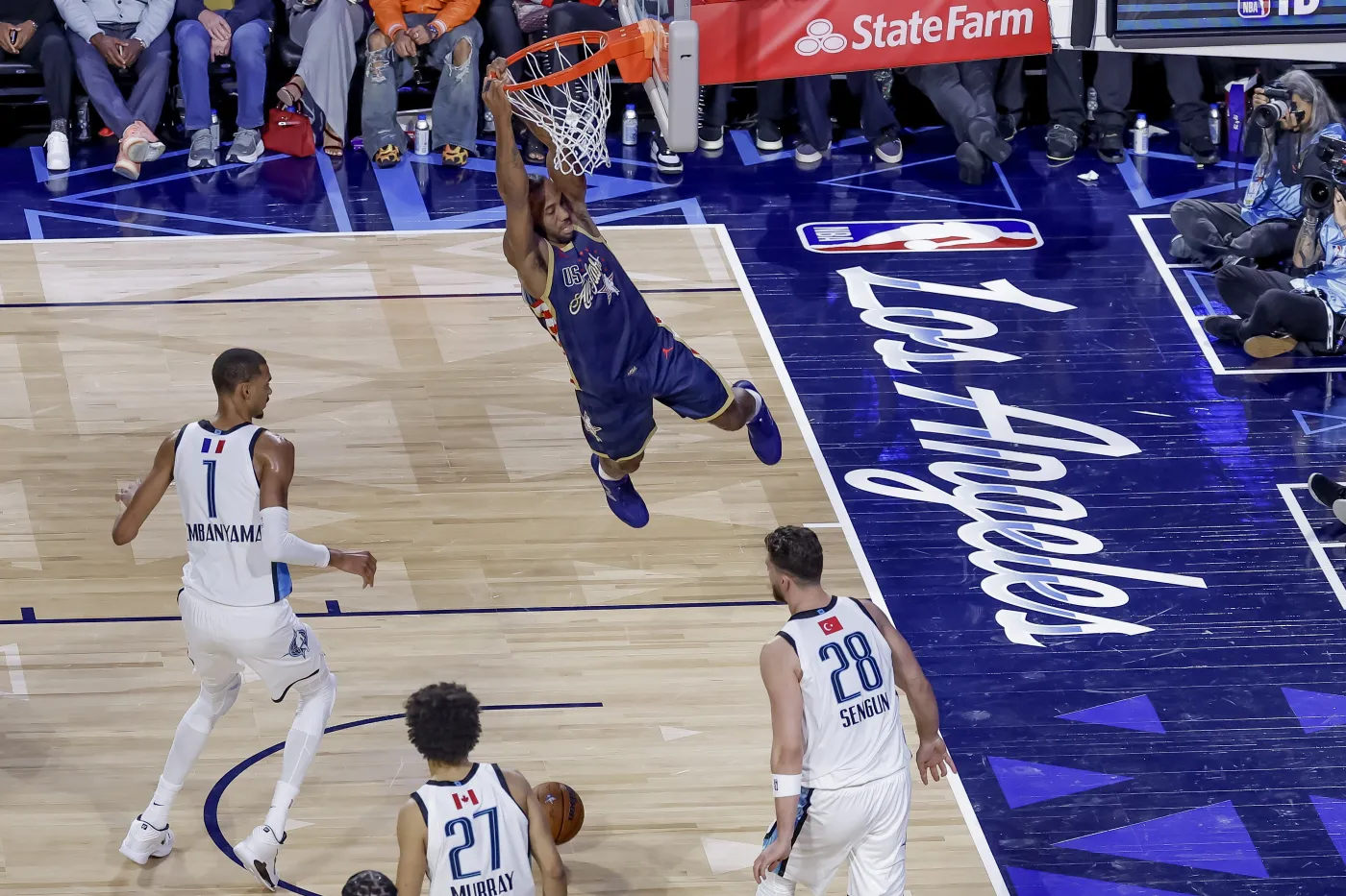 W finale Meczu Gwiazd NBA Team Stars pokonał Team Stripes. Edwards najlepszym zawodnikiem