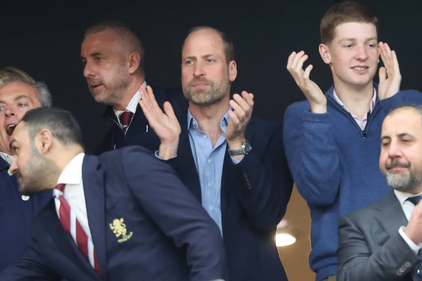 Książę William zapomniał o królewskiej etykiecie. Tak się cieszył po golu dla Aston Villi