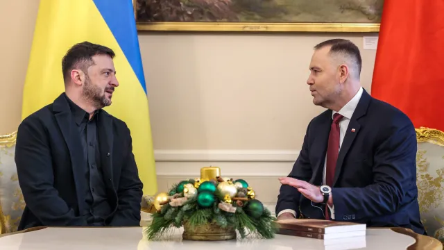 "To jest to samo, co robił Orban". Zełenski o prezydencie Nawrockim