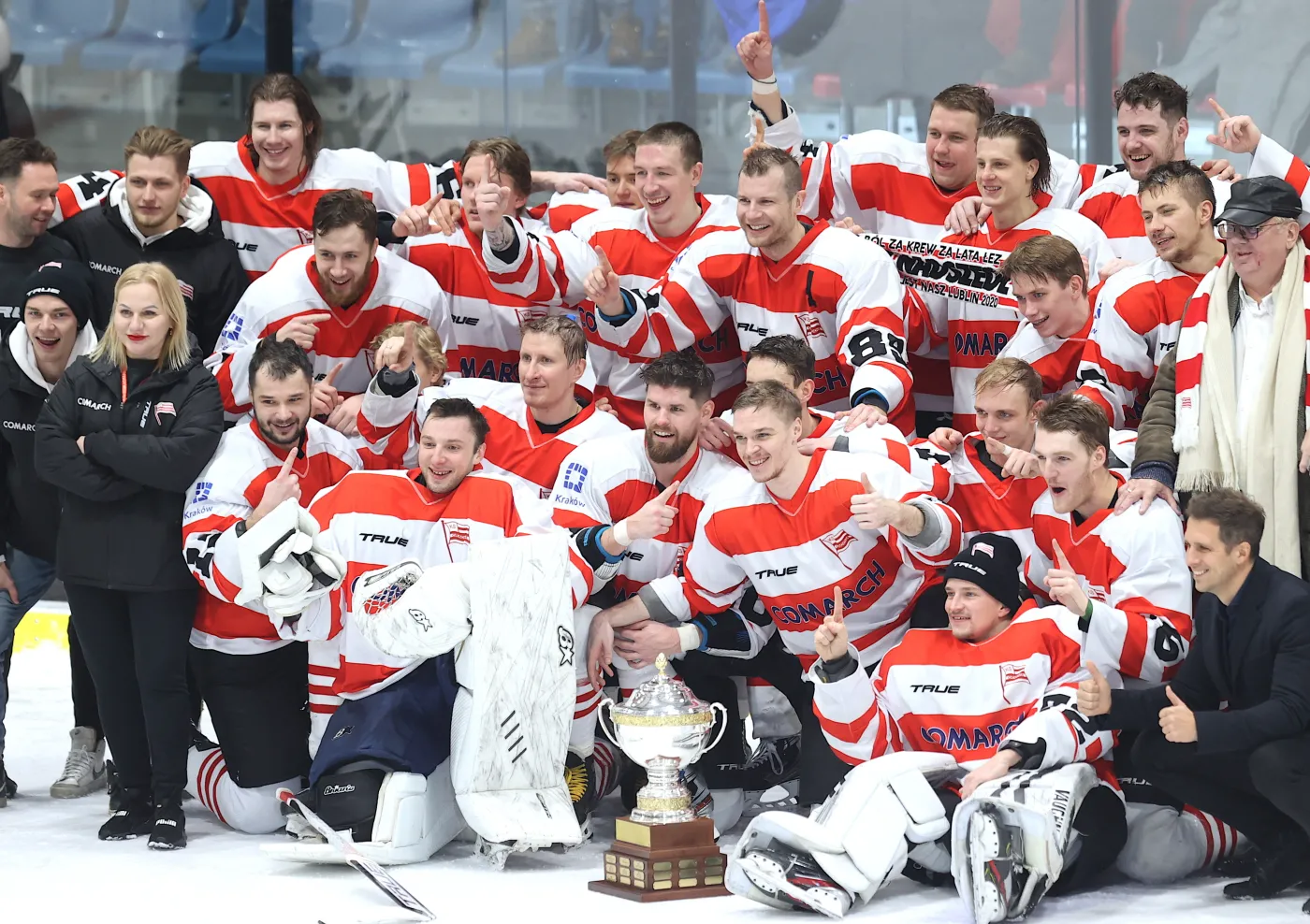Hokeiści Cracovii Kraków zdobyli Puchar Polski