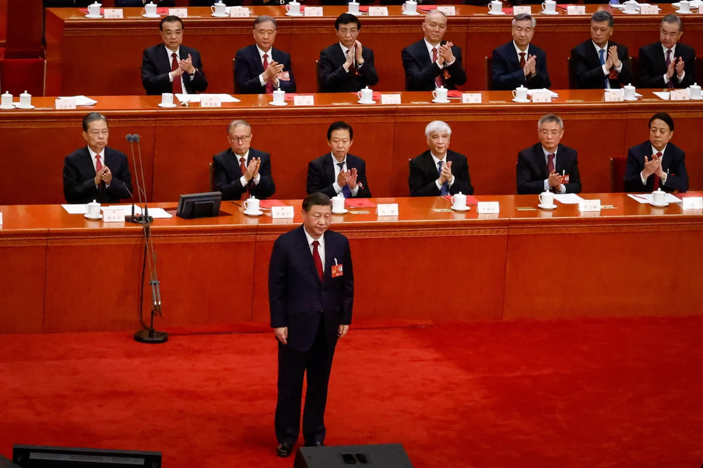 Xi Jinping o Tajwanie, "wielkim murze stali" i "pokojowych rozwiązaniach"