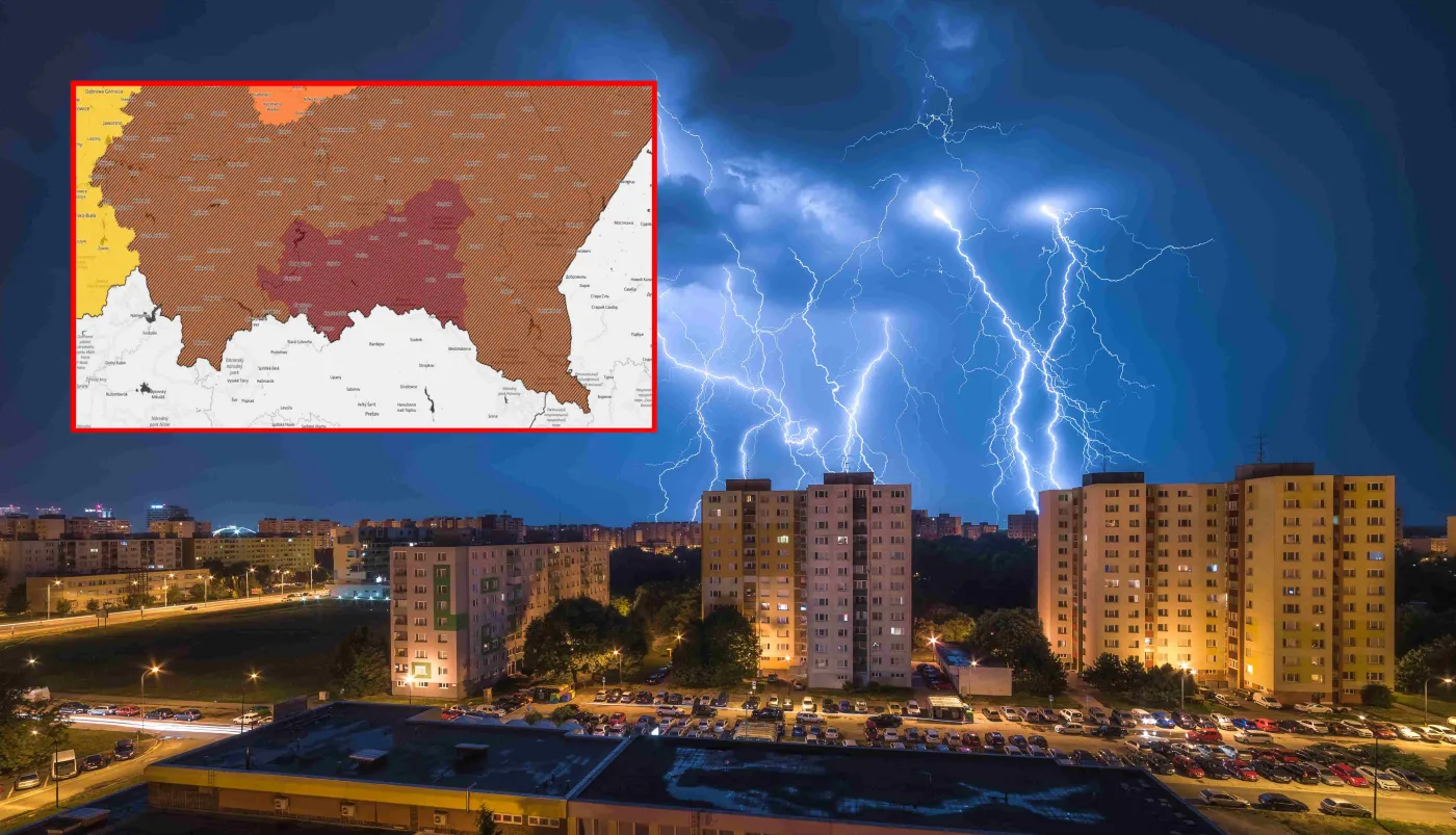 Pogodowy armagedon na Polską: Grad o średnicy 7 cm i nawałnice. Wydano ostrzeżenia 3. stopnia