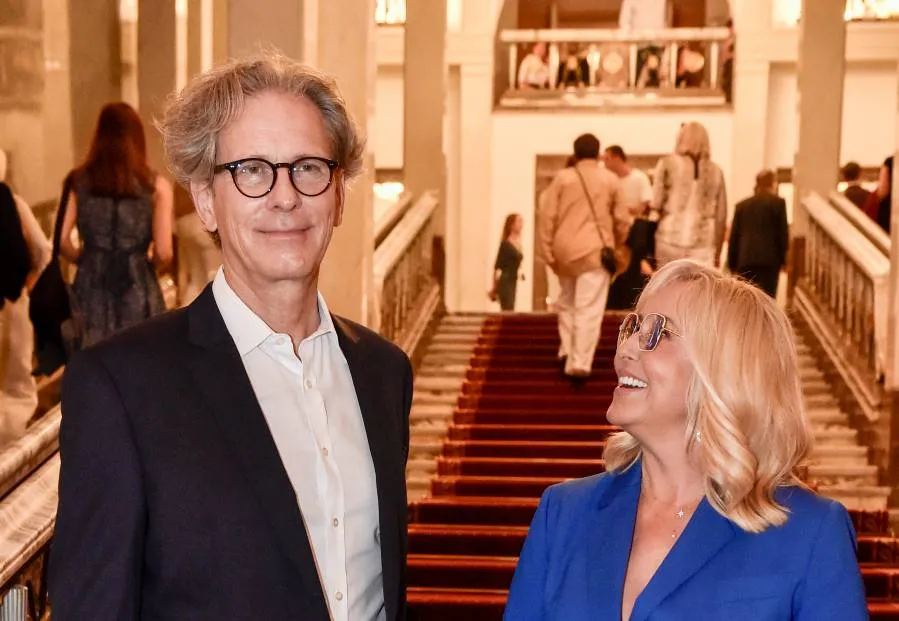 Agata Młynarska i Przemysław Schmidt