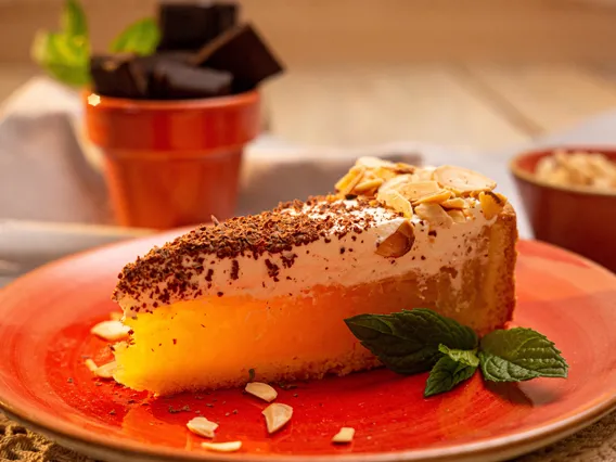 Jabłecznik z budyniem. Przepis od Ewy Wachowicz