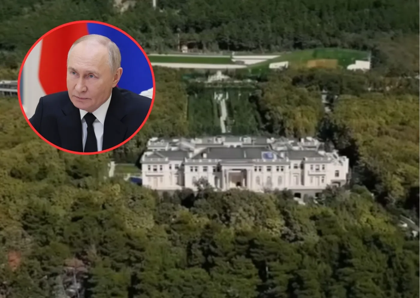 To tu ukrył się Putin? Aplikacja ujawniła lokalizację tajnej rezydencji