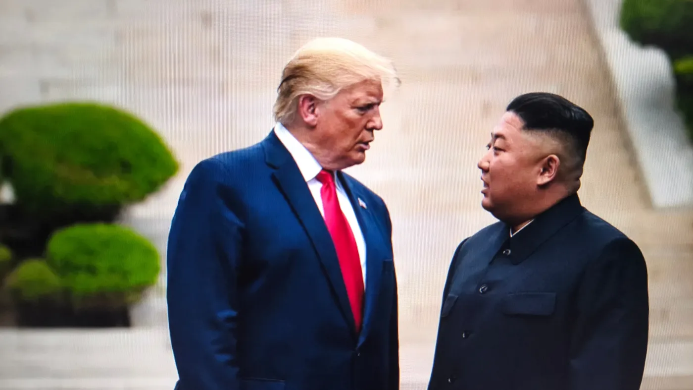 Donald Trump, Kim Dzong Un 
