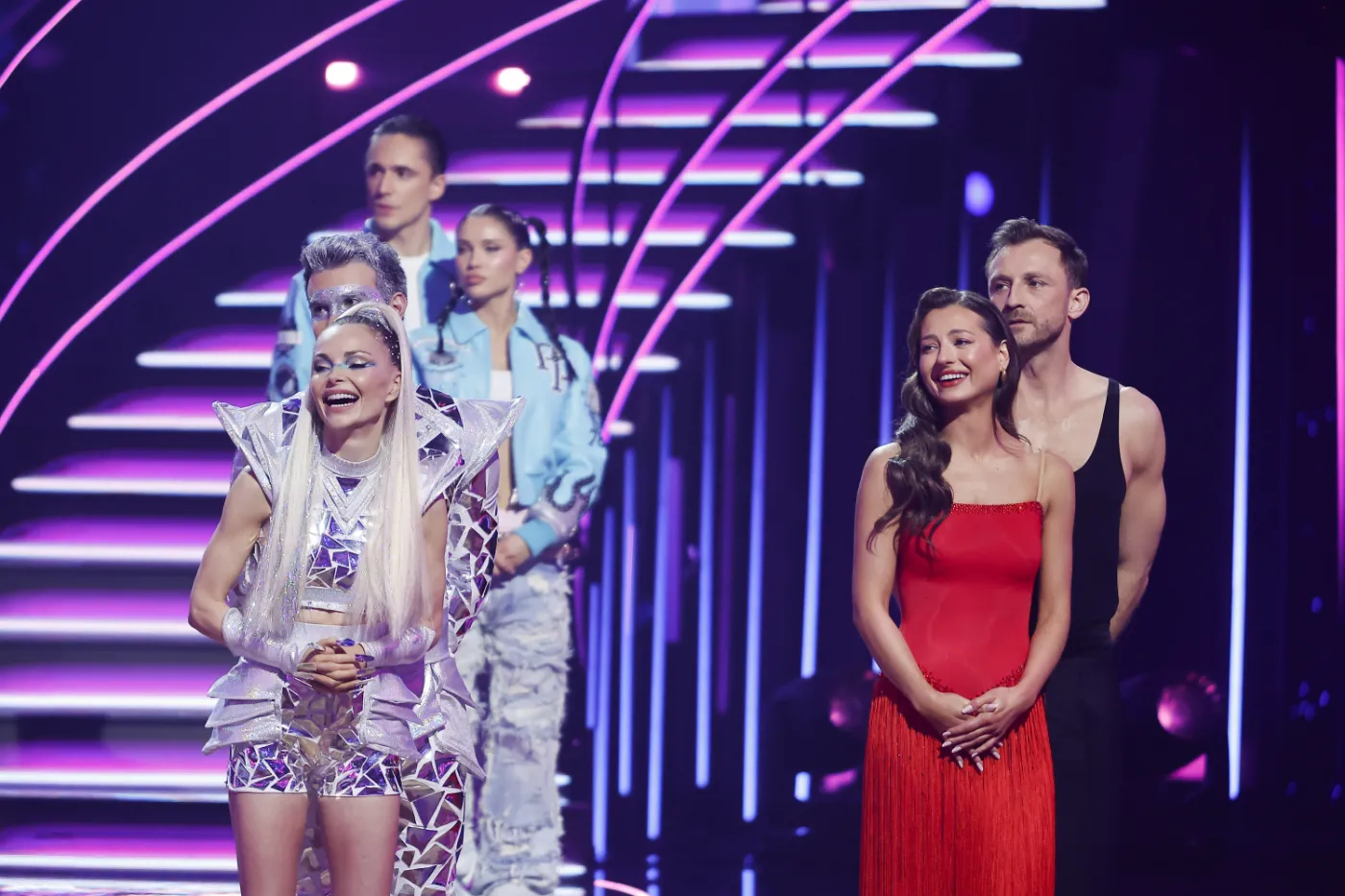 Kamil Nożyński i Izabela Skierska oraz Izabella Miko i Albert Kosiński