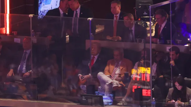 Trump wygwizdany na meczu NBA. Prezydent USA nie przyniósł szczęścia New York Knicks