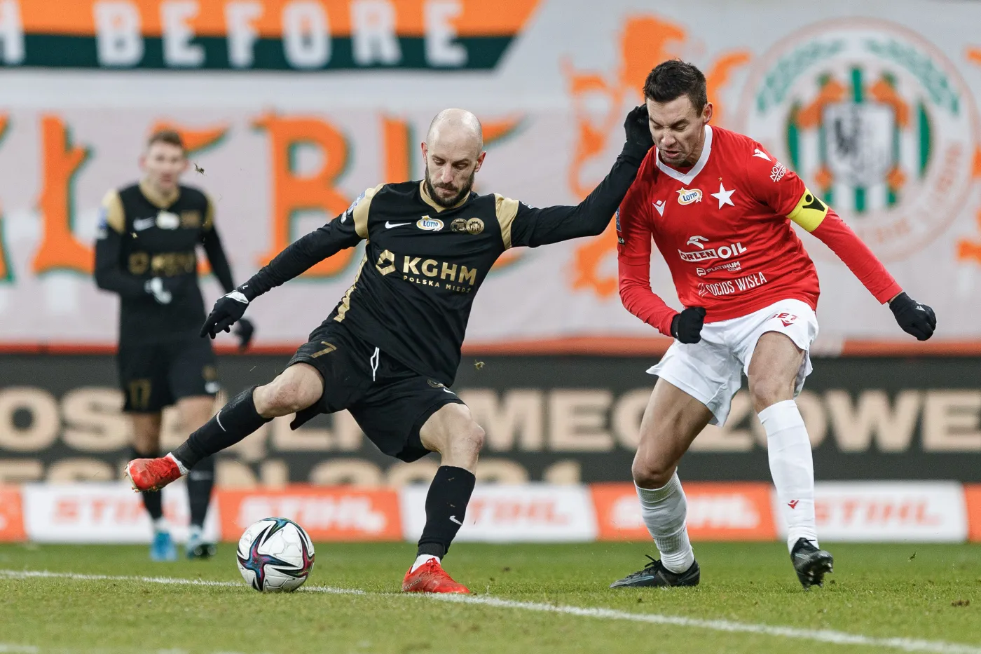 Czerwona kartka i trzy gole. Emocje w meczu Zagłębia z Wisłą [WIDEO]