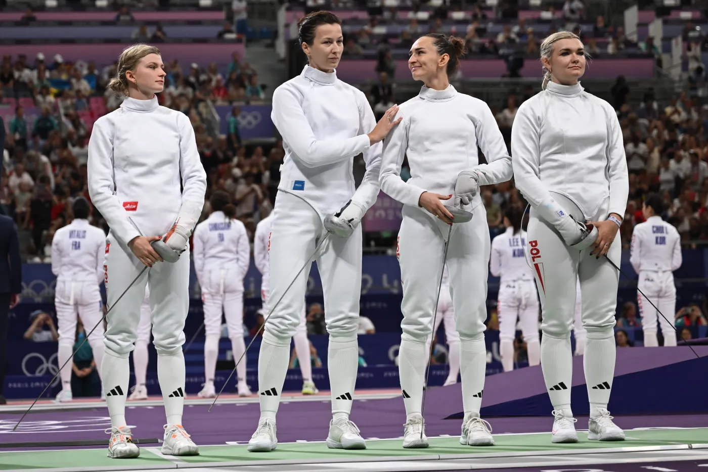 Paryż 2024. Brawo dziewczyny! Polskie szpadzistki zdobyły brązowy medal