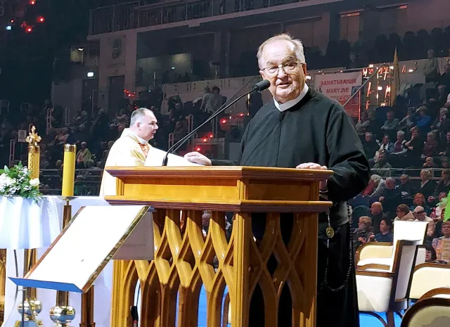 Zbigniew Ziobro na urodzinach Radia Maryja. Tak powitał go ojciec Rydzyk