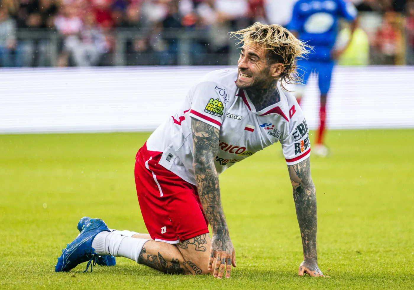 Quebonafide nie tylko świetnie śpiewa. Takiego gola nie powstydziłby się Robert Lewandowski