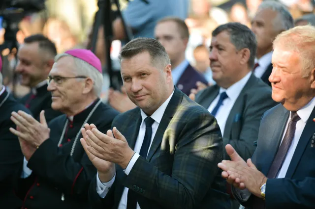 Czarnek: Jesteśmy bardzo wdzięczni pani Holland za ten film...