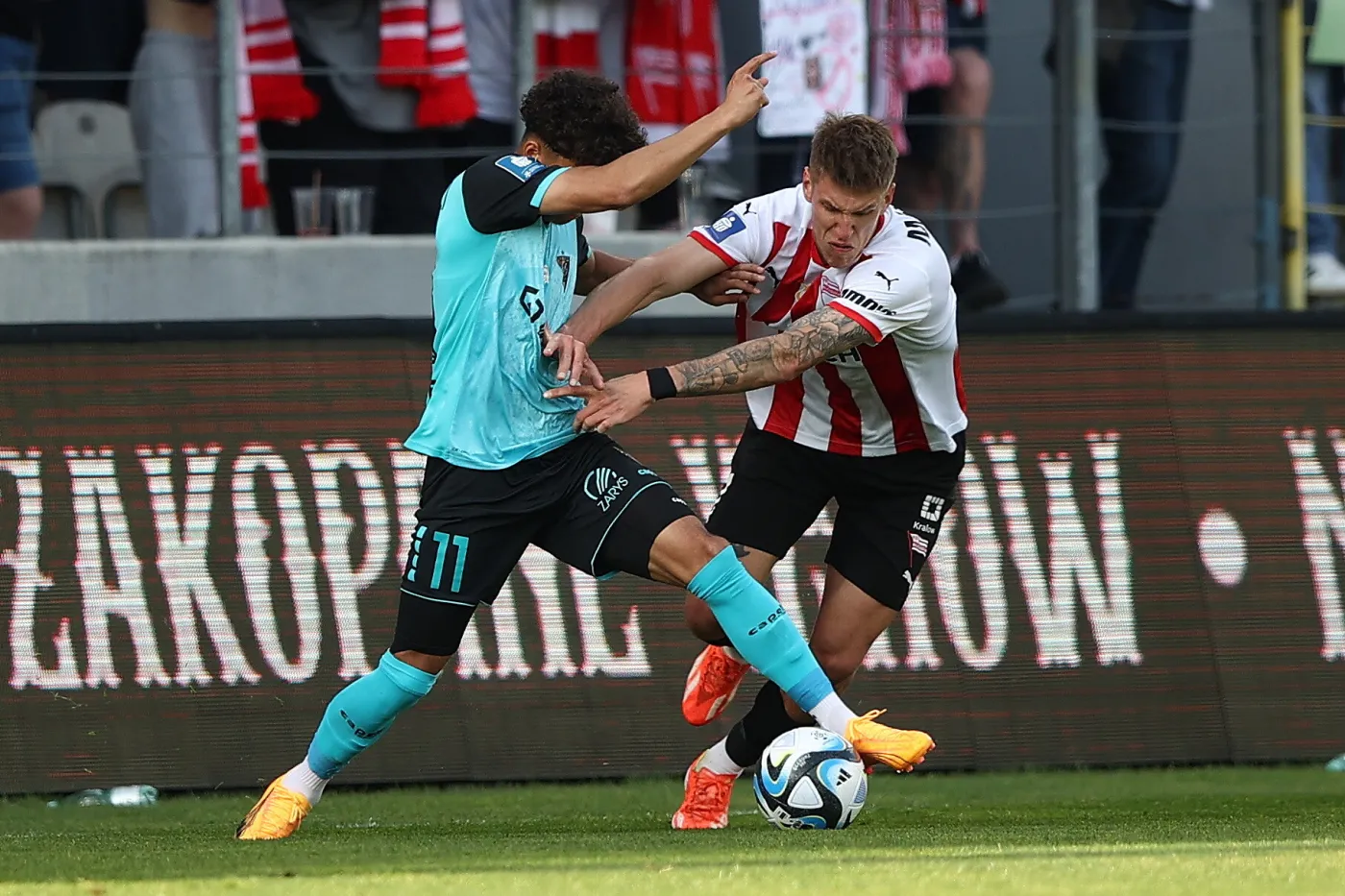 Patryk Makuch i Ennali Lawrence