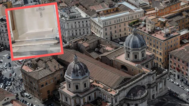 Napis "Franciscus" na grobie papieża niewyraźny. Będą poprawki?