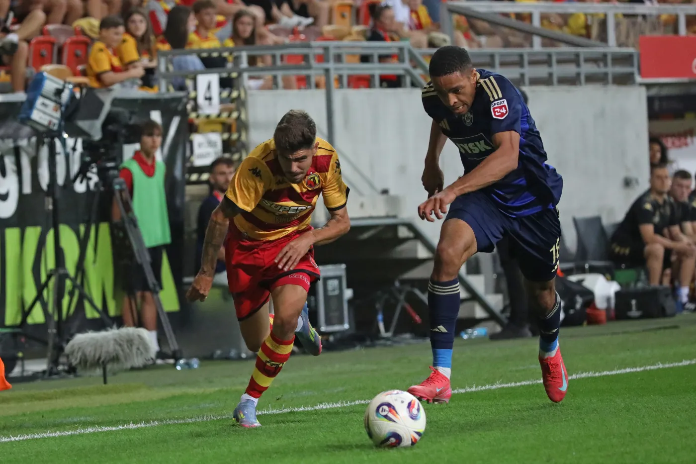 Jagiellonii sama zgotowała sobie nerwową końcówkę. Białostoczanie w 4. rundzie el. Ligi Konferencji