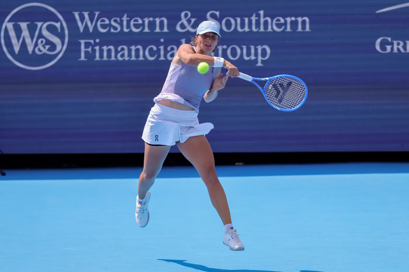 Iga Świątek w półfinale turnieju w Cincinnati. Polka nie miała litości dla kontuzjowanej Rosjanki