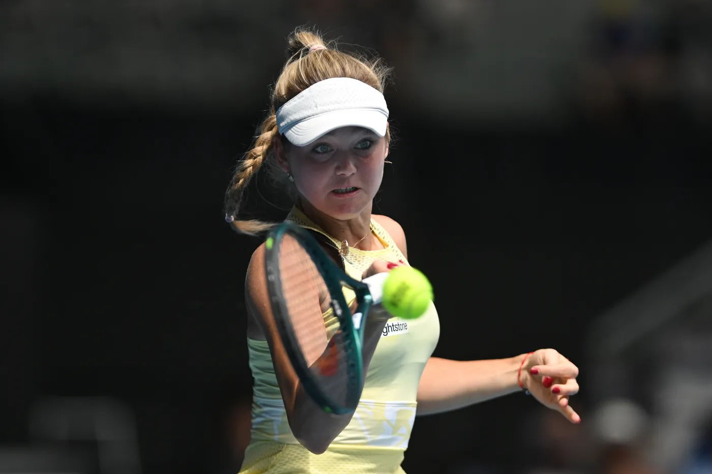 Australian Open. Klimovicova postawiła się Switolinie, ale sił starczyło jej tylko na jednego seta