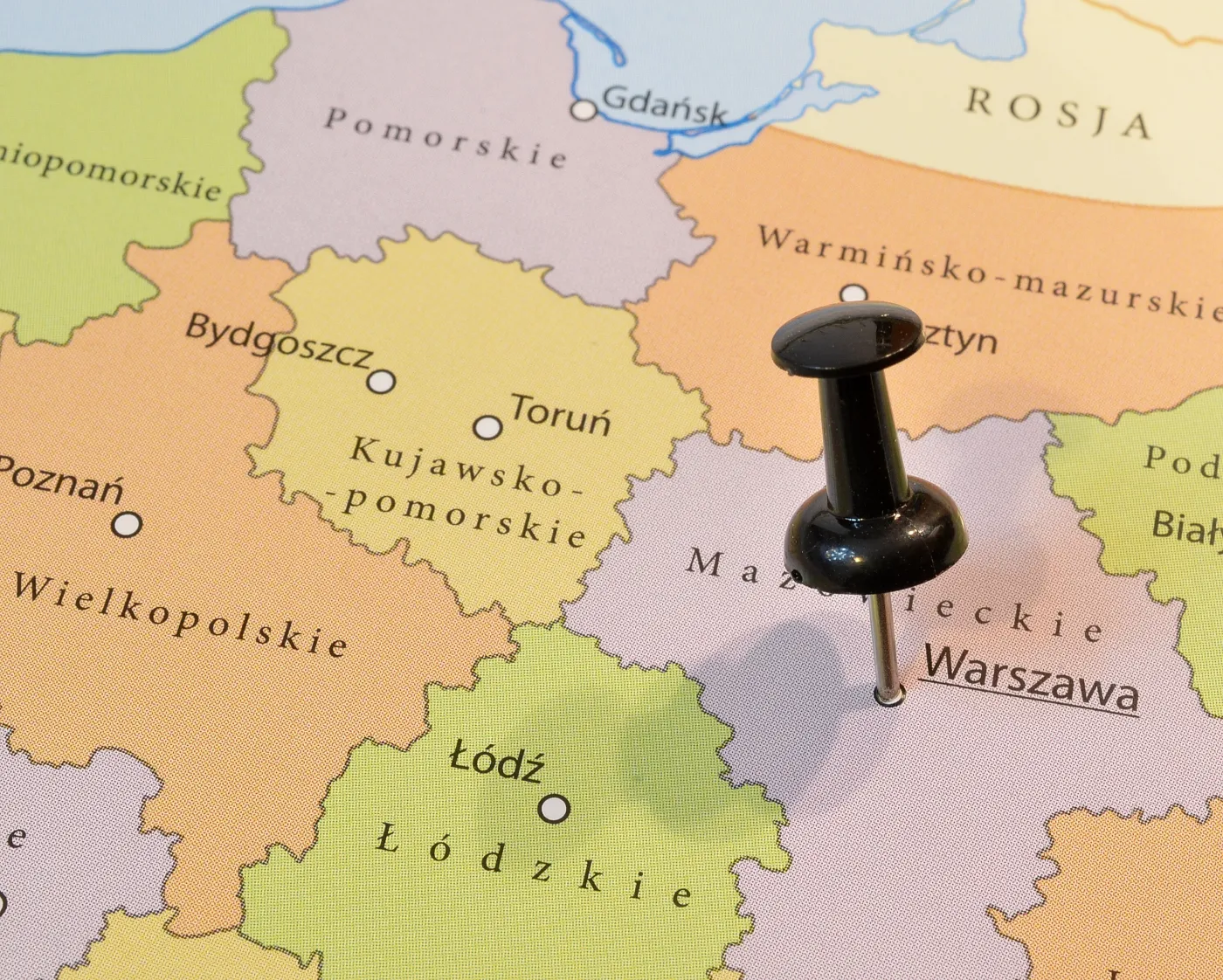 Pin,Stuck,In,Map,Polish