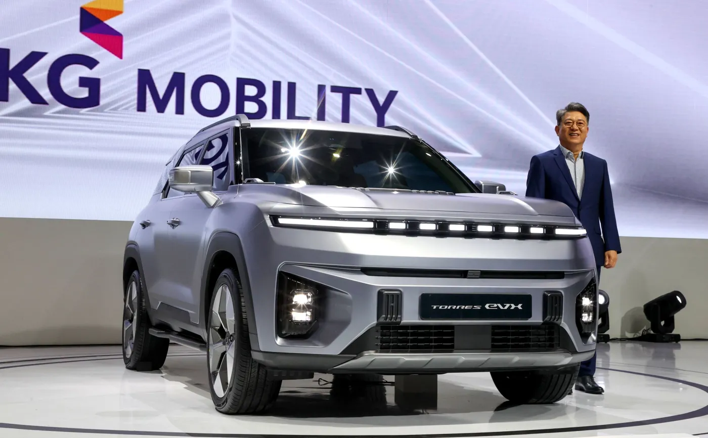Torres EVX to pierwszy samochód elektryczny po przejęciu marki SsangYong przez koncern KG Mobility