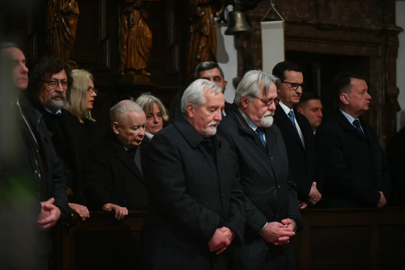 Mateusz Morawiecki, Jarosław Kaczyński, Mariusz Błaszczak, Jan Maria Tomaszewski,  Małgorzata Wassermann