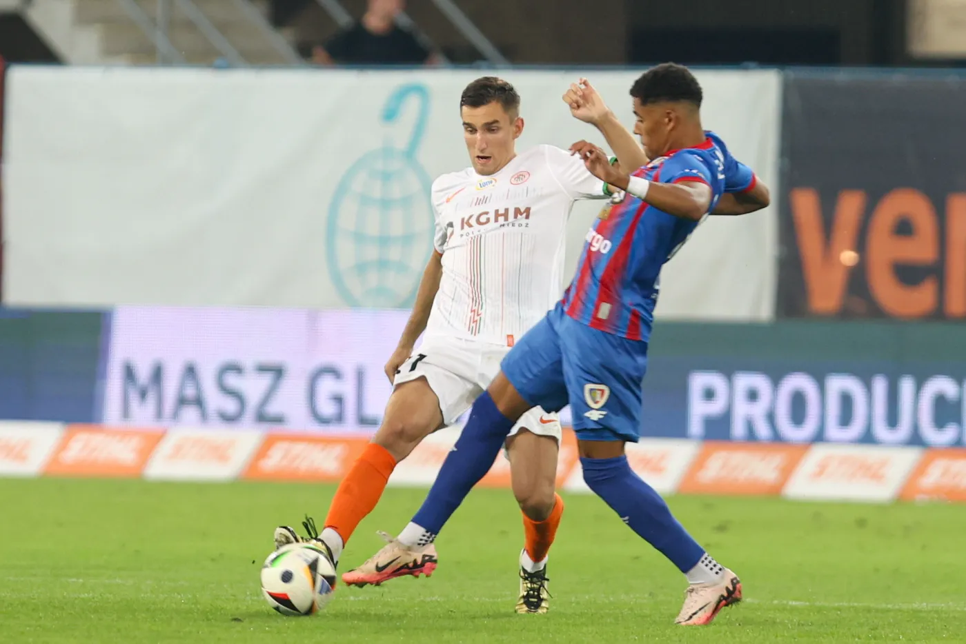 Michael Ameyaw i Tomasz Pieńko