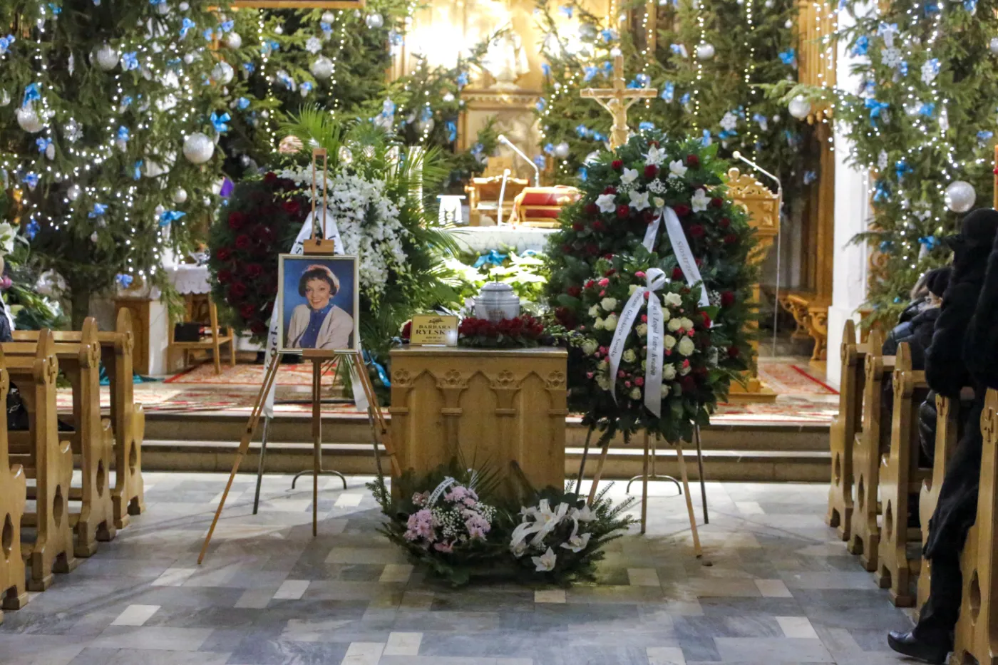 Pogrzeb Barbary Rylskiej