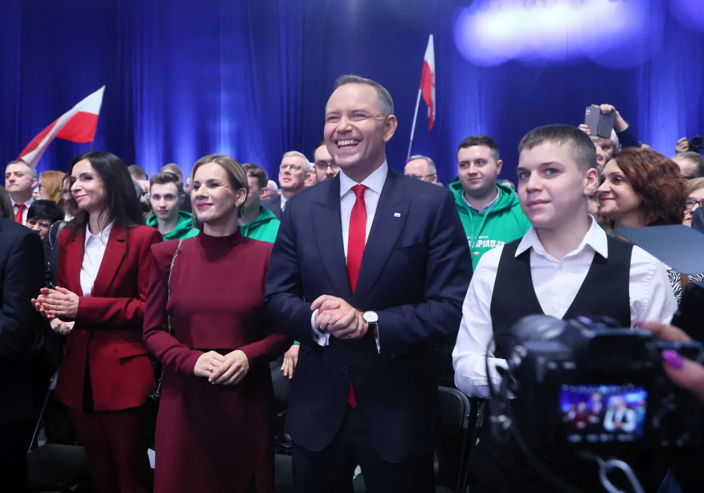 Żona Karola Nawrockiego zadebiutowała w sieci. Kim jest Marta Nawrocka?