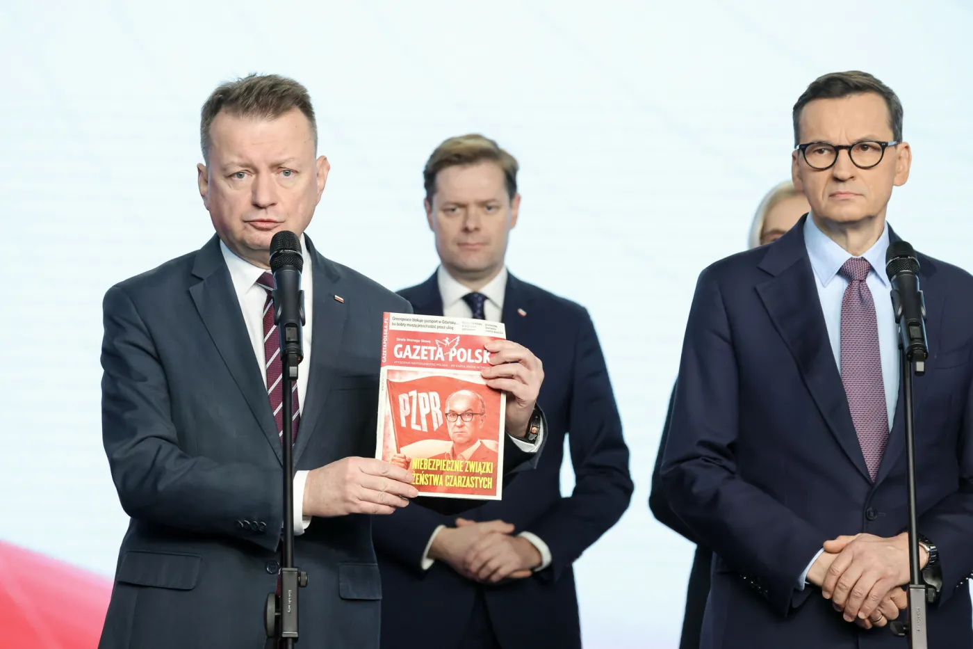 Konferencja prasowa posłów PiS na Nowogrodzkiej