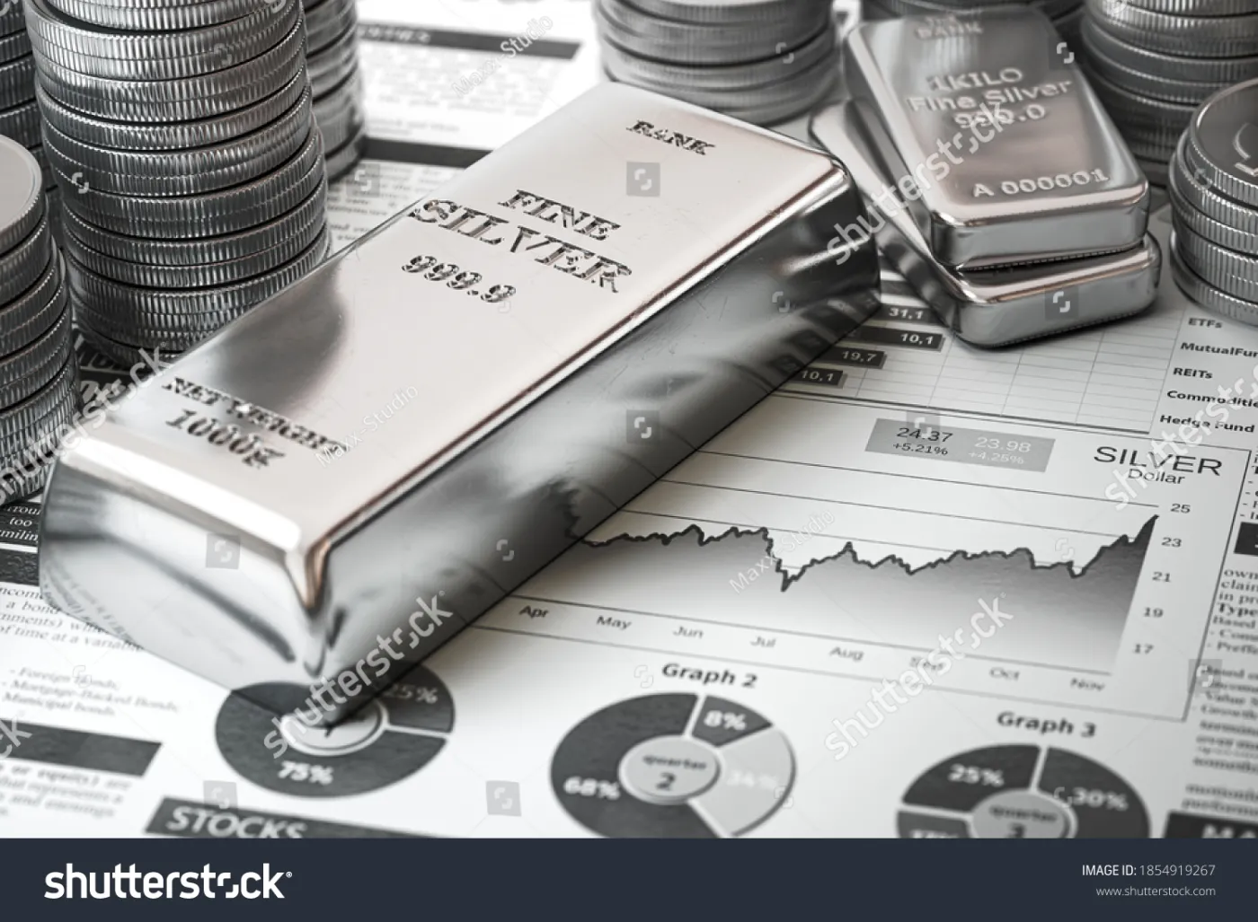 Ceny srebra biją kolejne rekordy. Co za tym stoi?