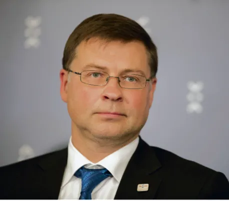 Valdis Dombrovskis, wiceprzewodniczący Komisji Europejskiej