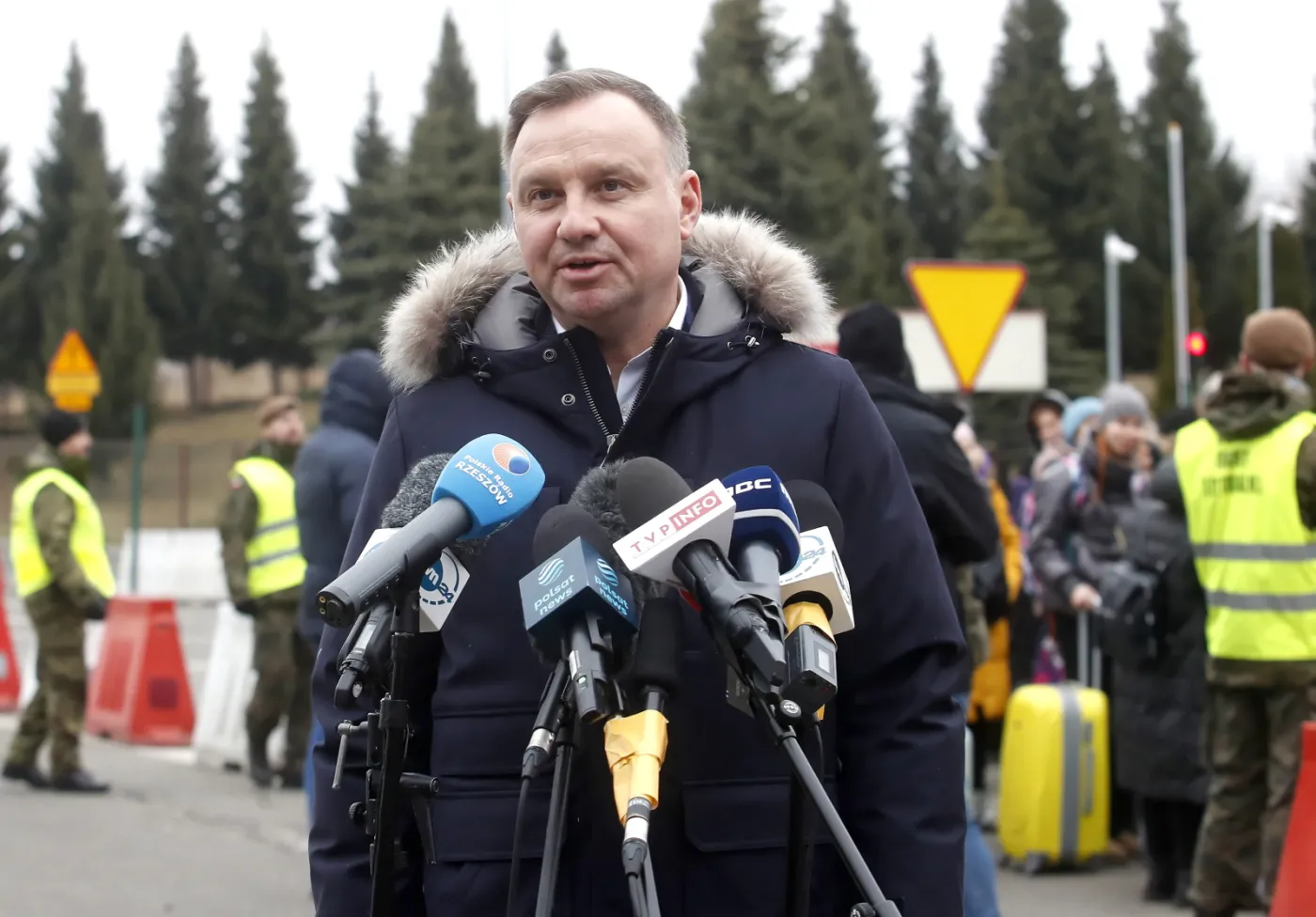 Prezydent Duda do prezydenta Zełenskiego: Ukraińskie rodziny są u nas bezpieczne