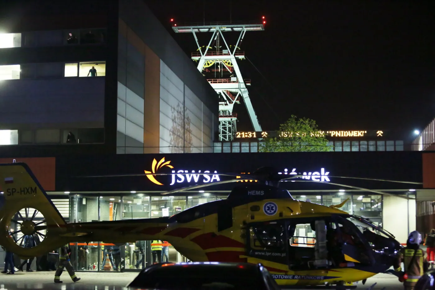 Kolejny wybuch w kopalni Pniówek. Dziesięciu ratowników zostało poszkodowanych
