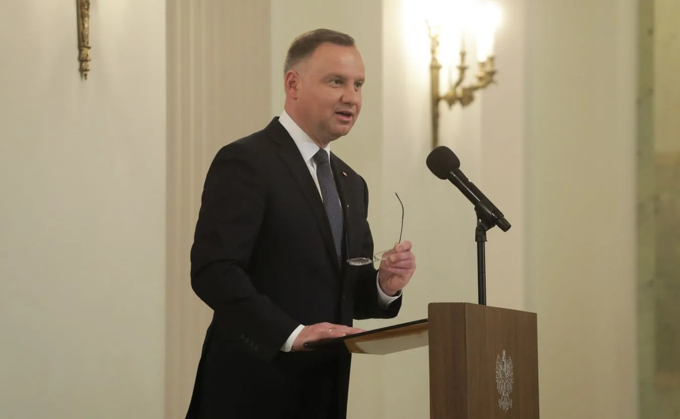 Duda: Priorytetem jest, by wojna na Ukrainie zakończyła się w sposób bezpieczny dla Polski