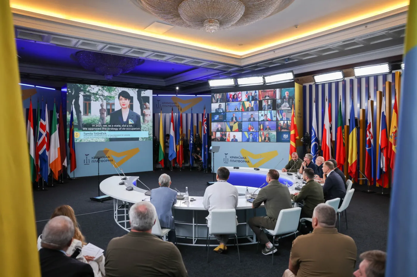 Platforma Krymska. Duda: Wzywamy Rosję do zwrócenia Krymu Ukrainie