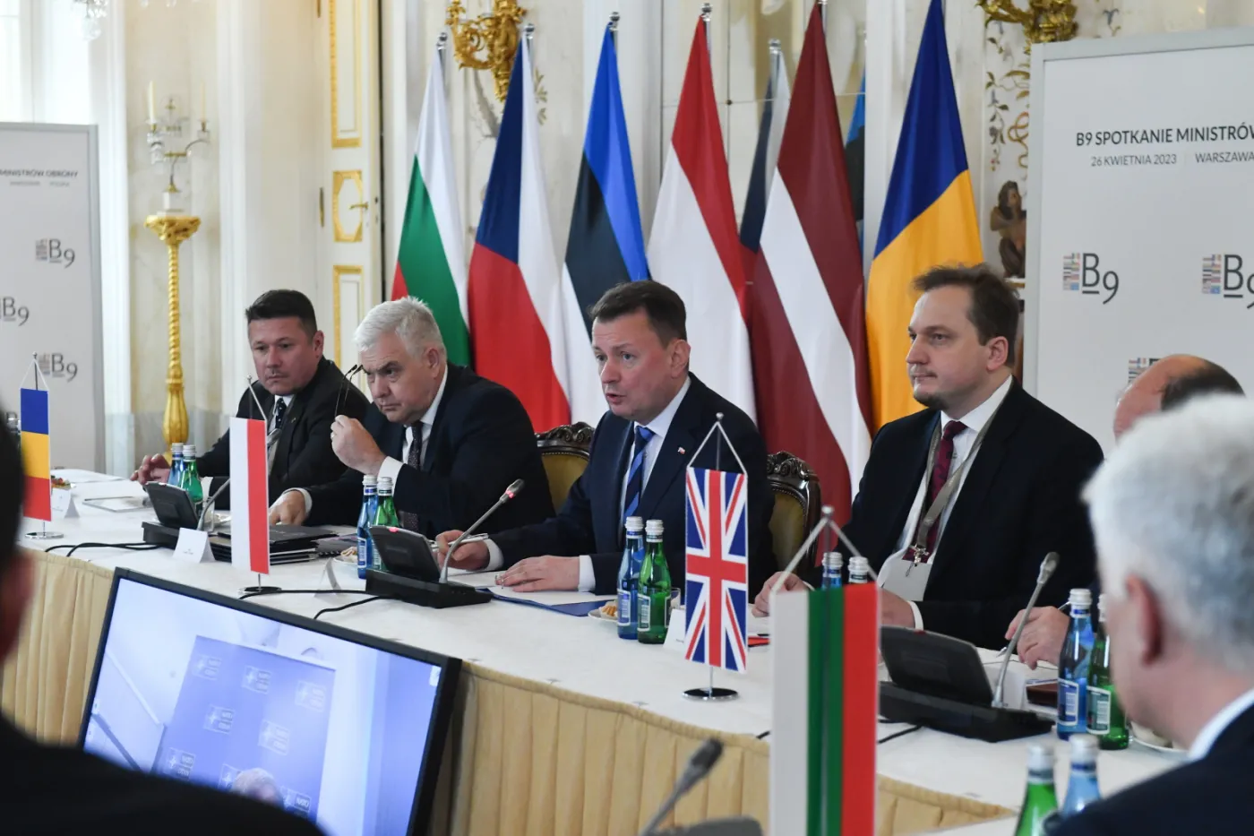 Błaszczak: Przyjęliśmy wspólne stanowisko B9 ws. bezpieczeństwa na wschodniej flance NATO