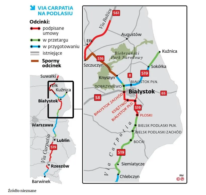 Via Carpatia skończona na przełomie 2025 i 2026 r.? To nierealne