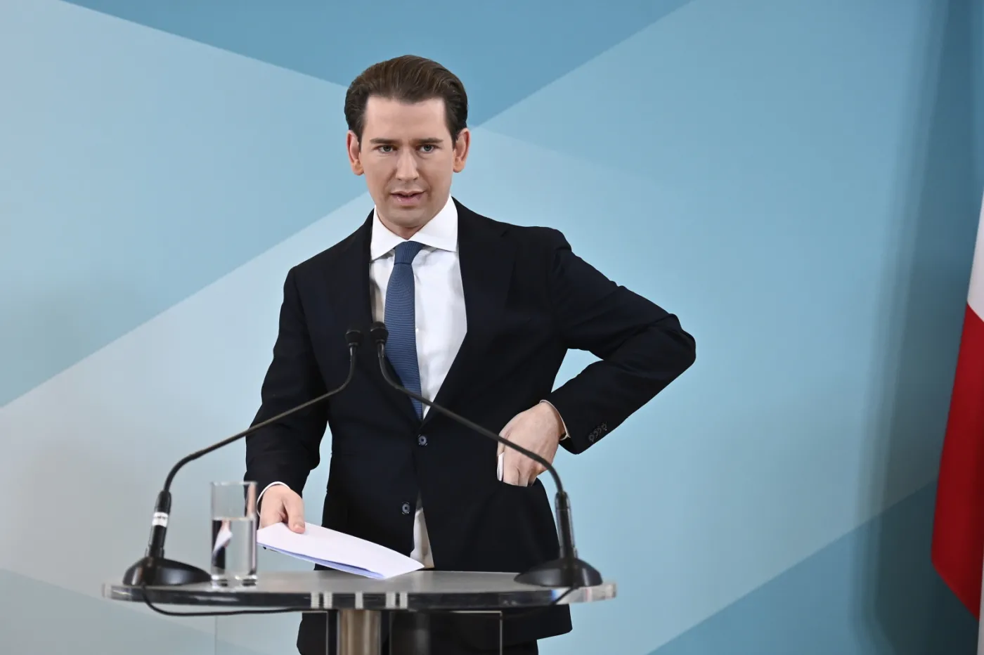 Były kanclerz Austrii Sebastian Kurz definitywnie wycofuje się z polityki