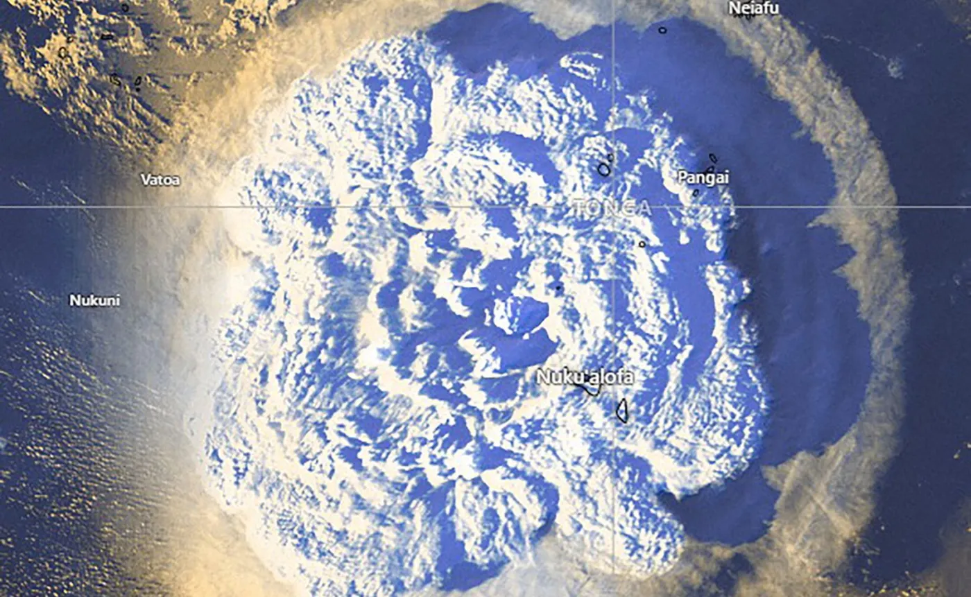 PTWC: Zagrożenie tsunami po wybuchu wulkanu Tonga „minęło”