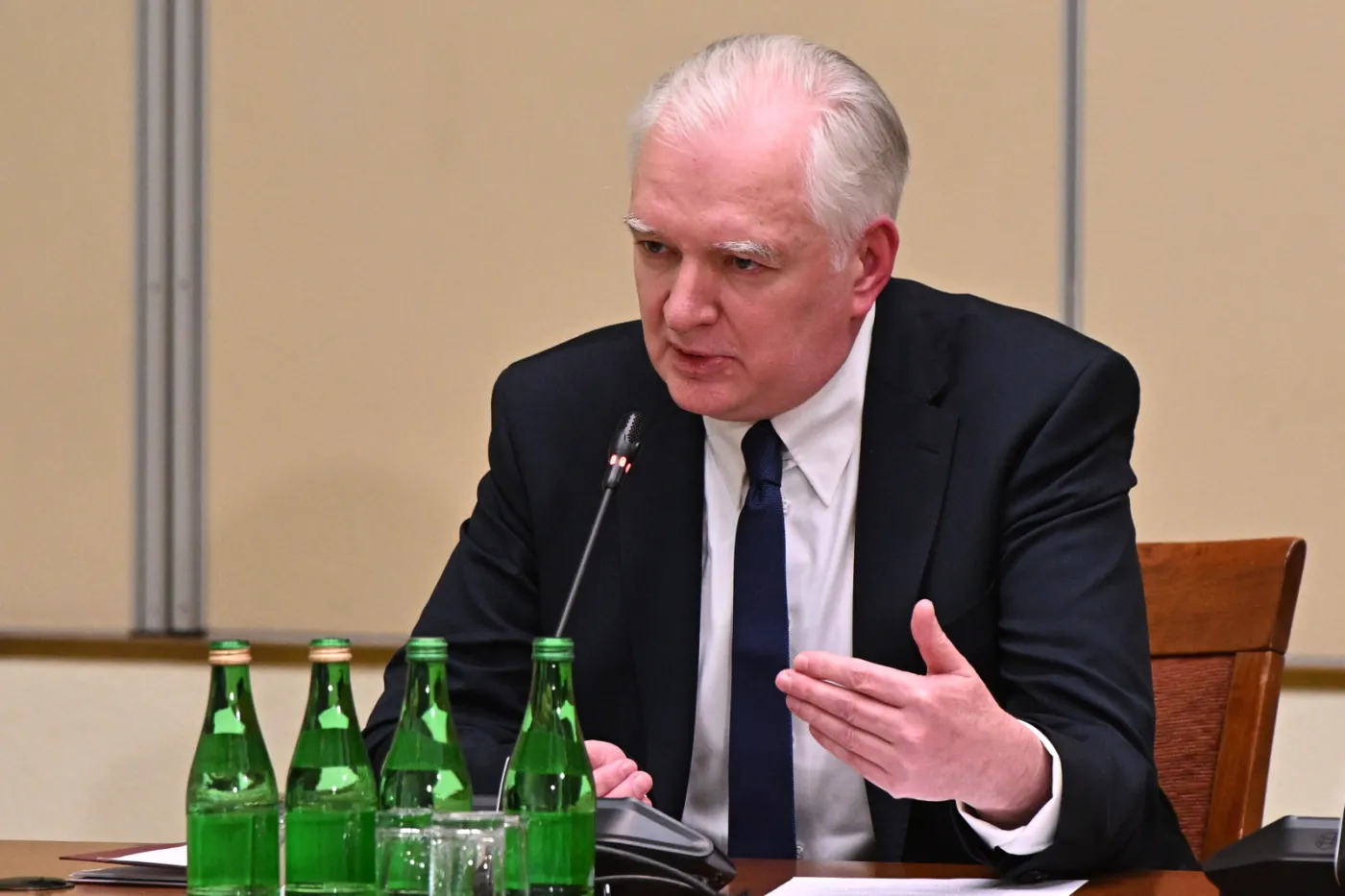 Przesłuchanie Jarosława Gowina ws. wyborów kopertowych. Powiedział, kto wpadł na ten pomysł