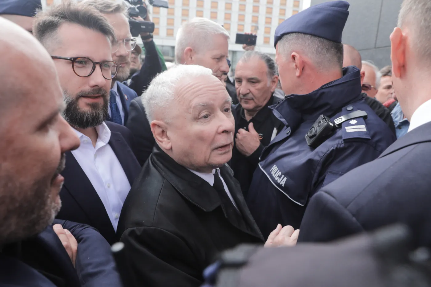 Kaczyński na czele protestu przeciwko Zielonemu Ładowi.