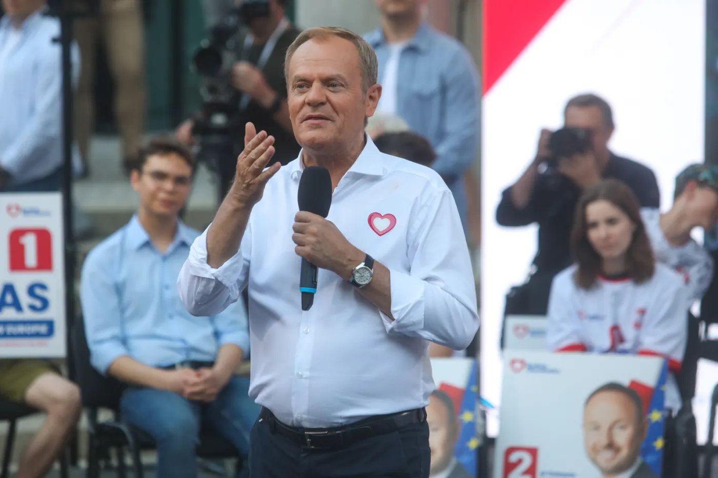 Tusk w Białymstoku zapowiedział na 27 maja prezentację programu "Tarcza Wschód"