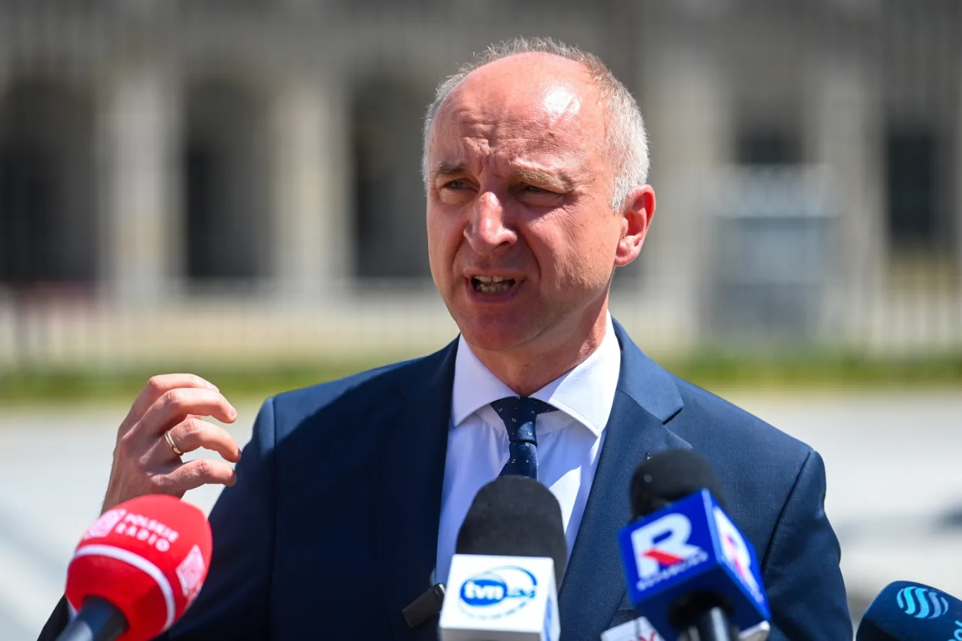 Spotkanie prezydenta Dudy z rolnikami ze ZR "ORKA". Protestujący rozgoryczeni postawą Tuska