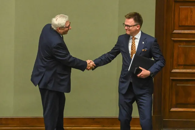 Spotkanie rozwodowe Trzeciej Drogi z PSL-em? Hołownia: "Nowy etap związku"