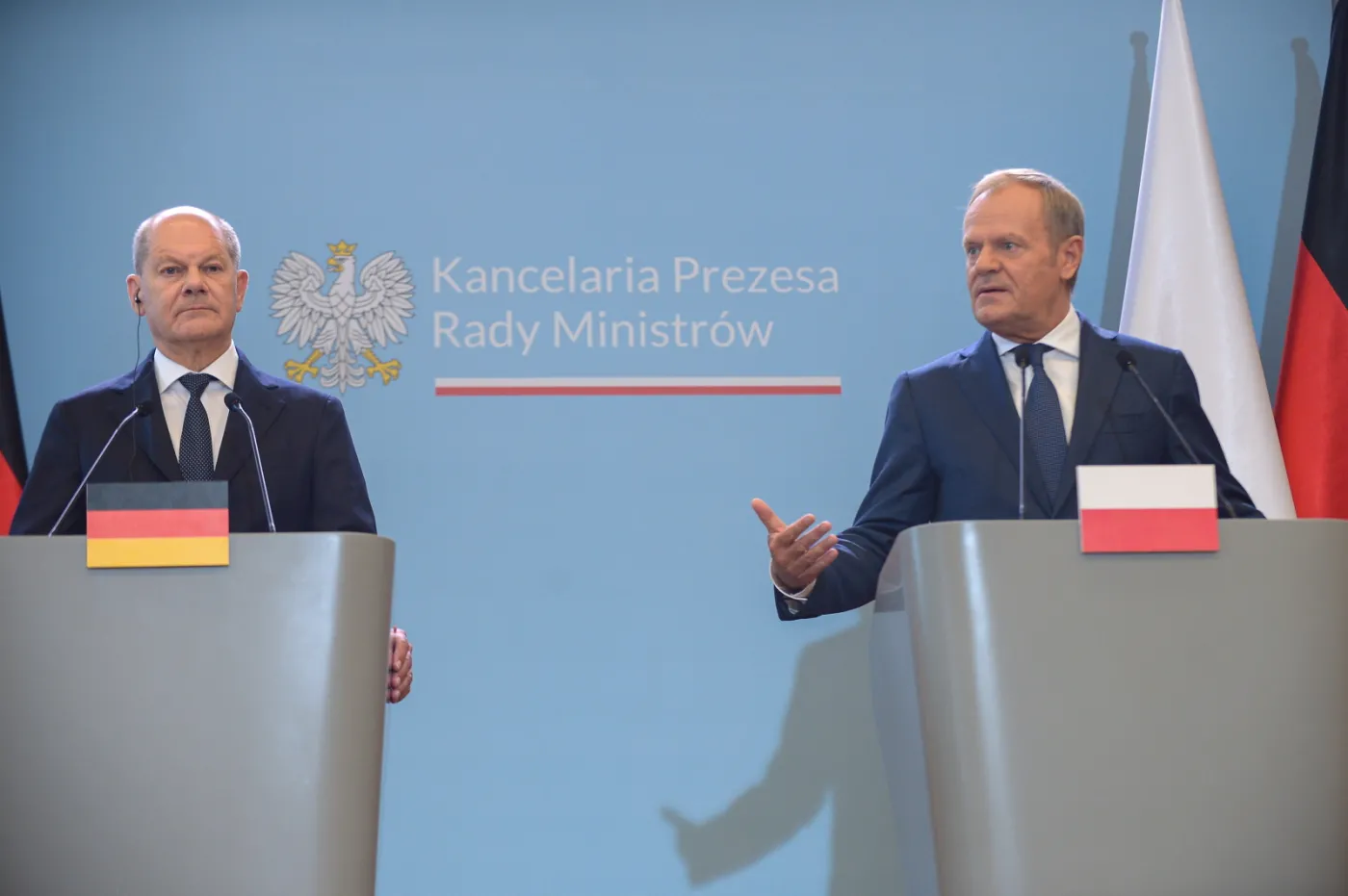 Spotkanie Tusk-Scholz. Polska i Niemcy będą współpracować ws. granicy i Europejskiej Tarczy Powietrznej