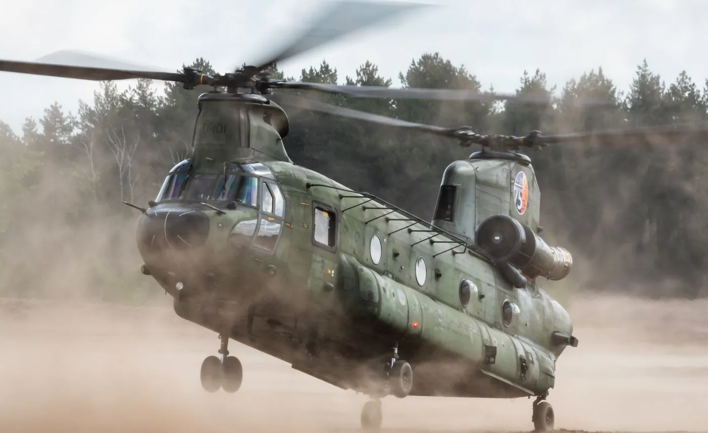 Wojsko Polskie na zakupach. Nadlatuje CH-47F Chinook. Generał: „Byłem z nimi w Sarajewie”