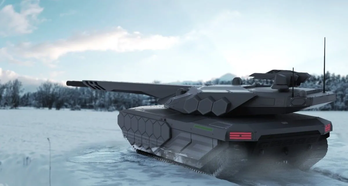 Król przyszłej wojny. Czołg przypomina pewien pomysł z Polski