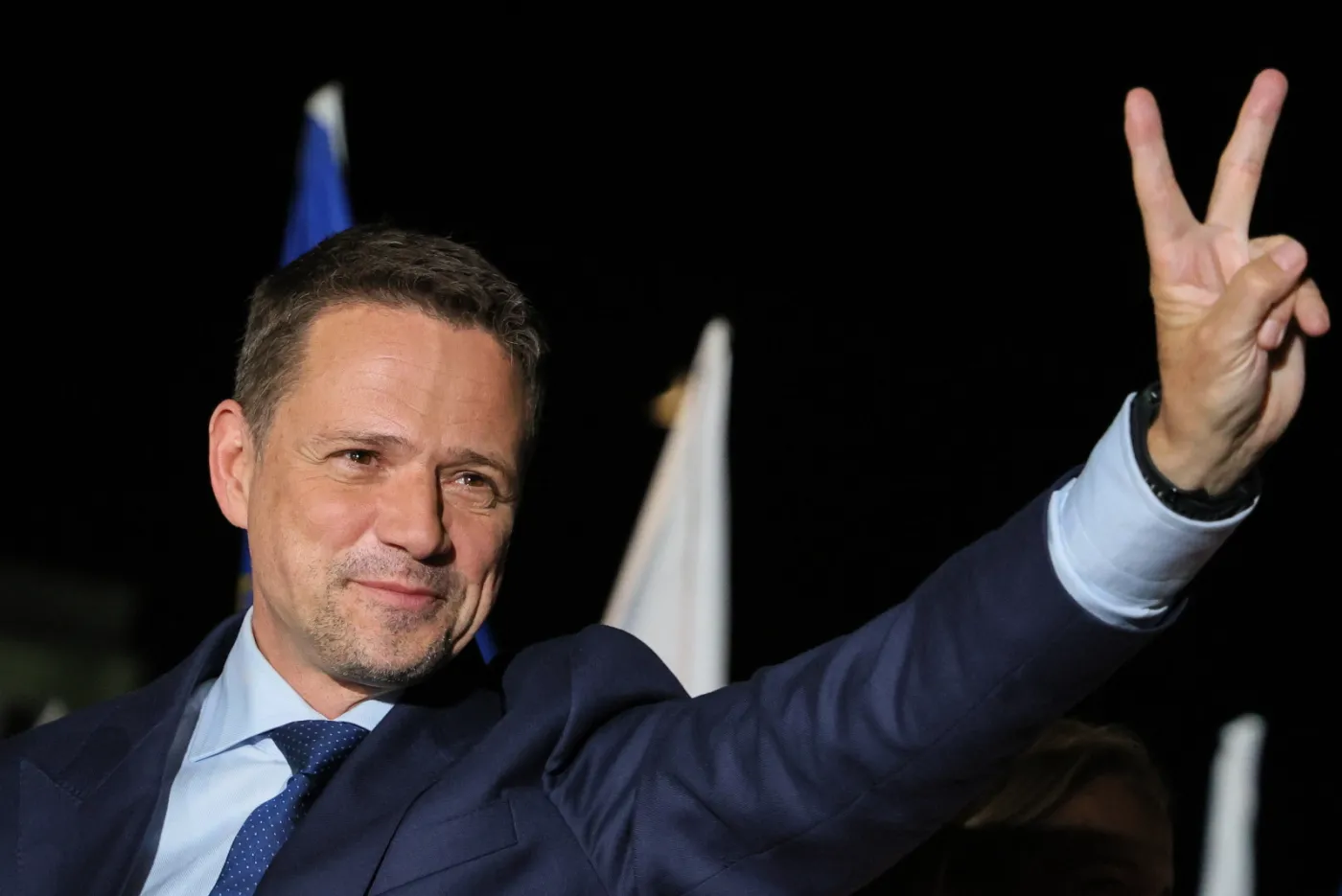 Wybory prezydenckie 2025. Trzaskowski ogłasza zwycięstwo, "ale na żyletki"